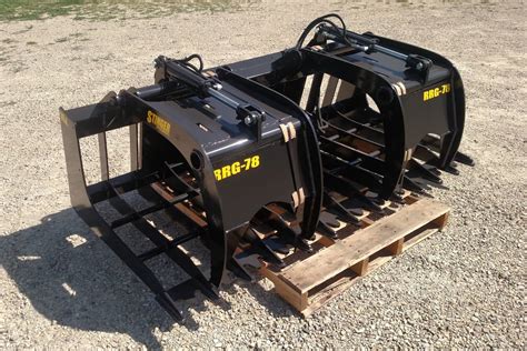 skid steer rock grapple|best skid steer brush grapple.